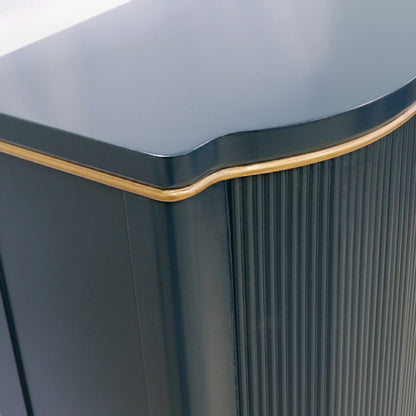 Amelia Cabinet by Pasargad Home in teal and teal. Made from unique in a modern style.