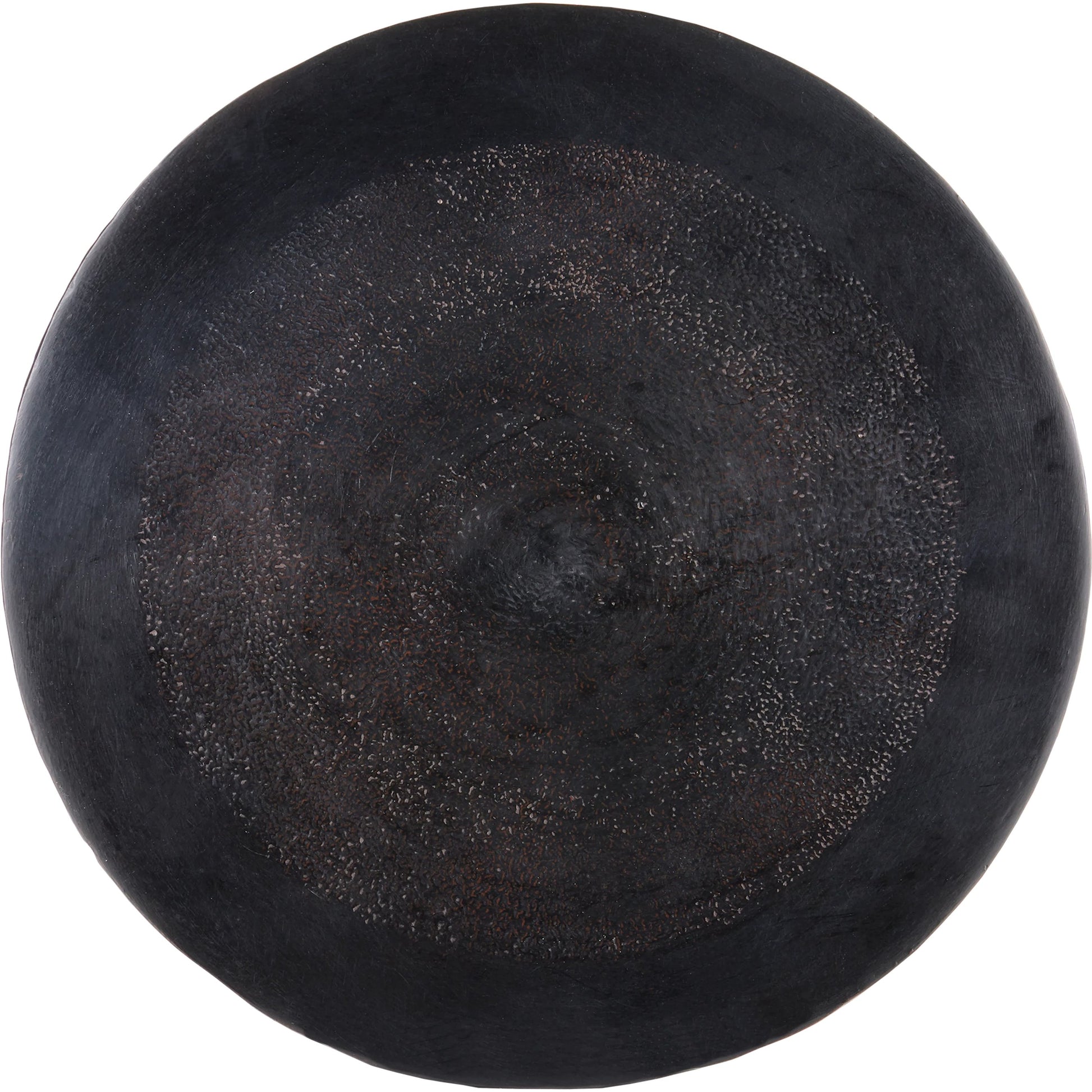 Gallo Accent Table by Currey and Company in bronze. Made from cast aluminum in a modern style.