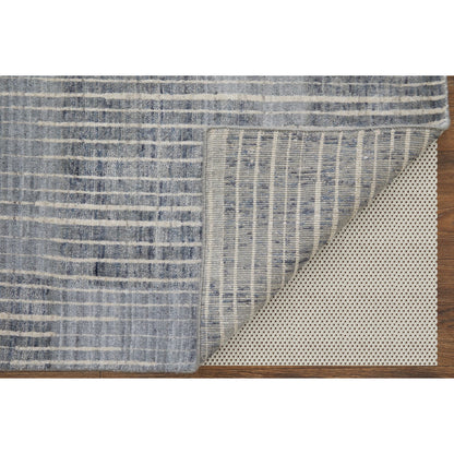 Eastfield Rug - 69AHF by Feizy in blue, ivory, gray. Made from wool, viscose in a unique style.