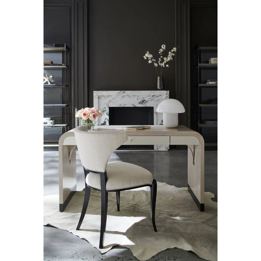 Be My Guest by Caracole in ivory and almost black. Made from birch in a unique style.