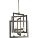 Middleton Chandelier by Currey and Company. Made from wrought iron in a modern style.