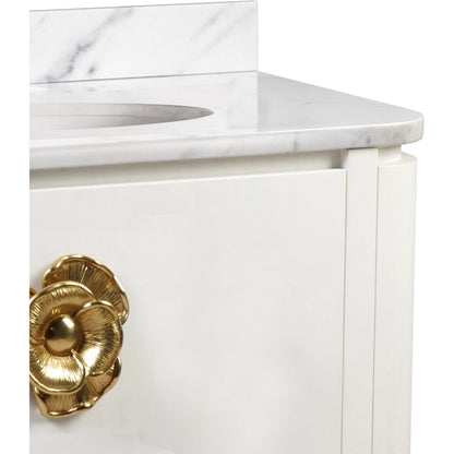 Briallen 36" Vanity with Oval Undermount Sink by Currey and Company. Made from unique in a unique style.