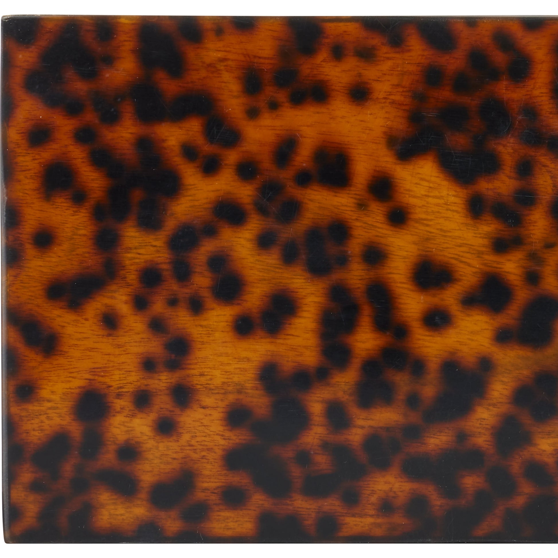 Faux Tortoise Box Set by Currey and Company in brown, black. Made from acrylic, wood in a modern style.