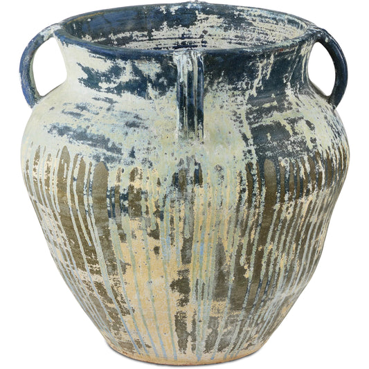 Agrigento Planter by Currey and Company. Made from terracotta in a unique style.
