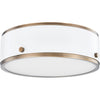 Patina Brass, Soft White / Small