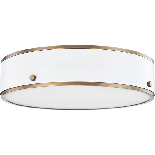 Eli Flush Mount by Troy. Made from steel in a modern style.