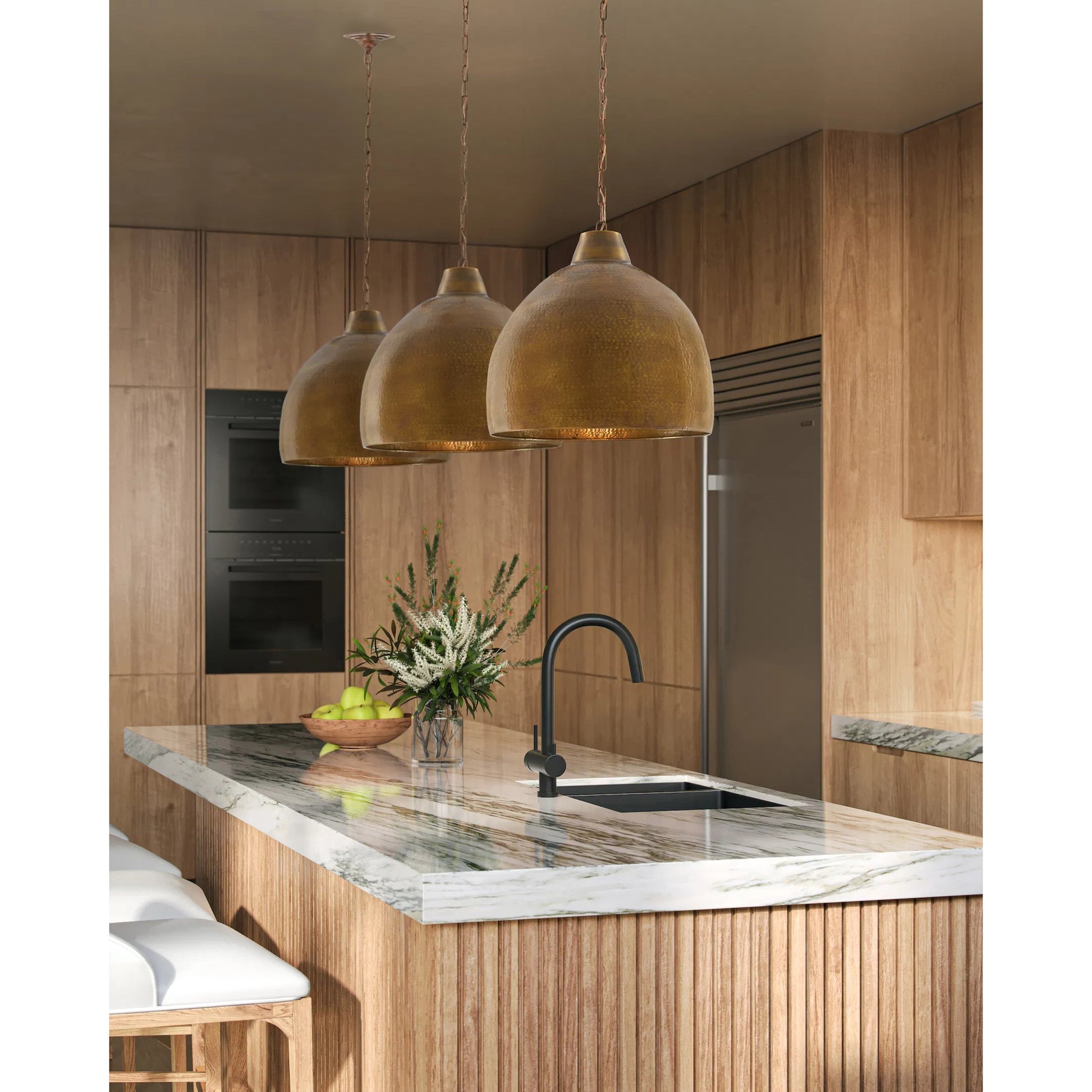 Earthshine Pendant by Currey and Company. Made from unique in a modern style.