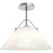 Bronwen Pendant by Currey and Company. Made from glass, metal in a traditional style.