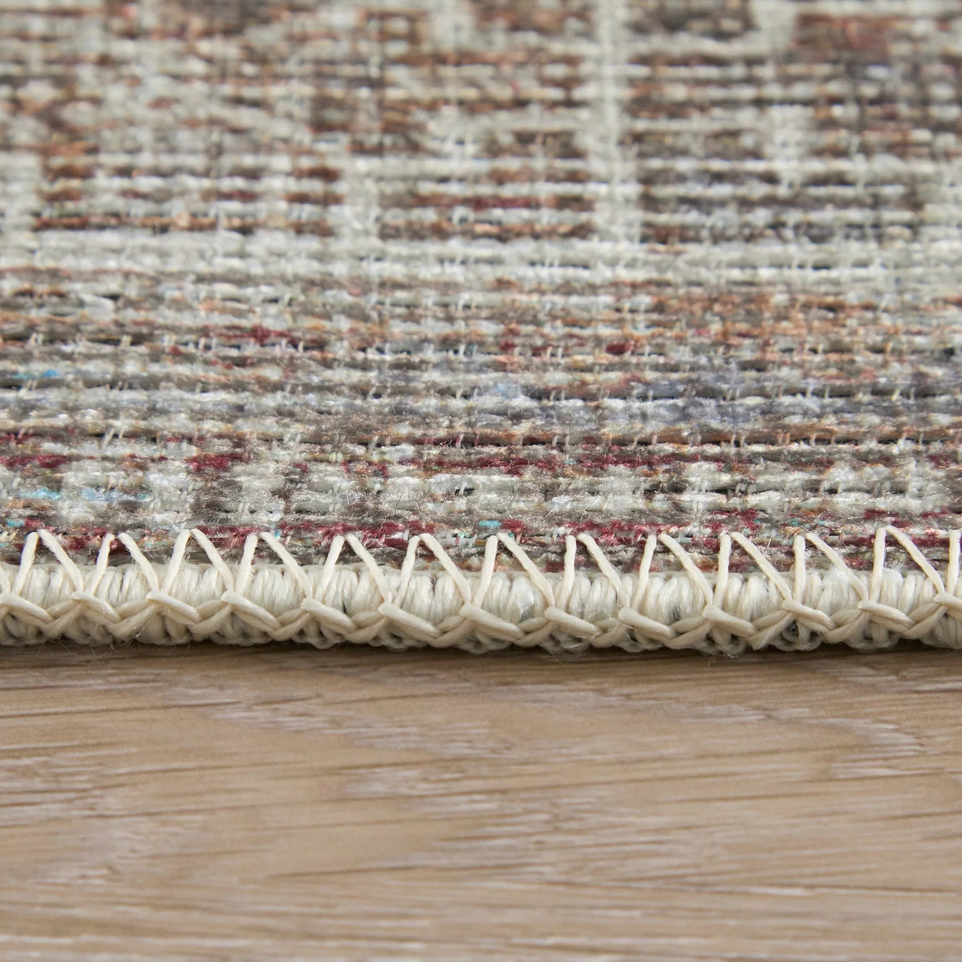 Percy Transitional Rug - 39ANF by Feizy in ivory, orange, brown. Made from polyester in a unique style.