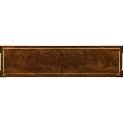 Buckingham Empire Mahogany Console Table by Jonathan Charles in medium antique mahogany. Made from acacia in a traditional style.