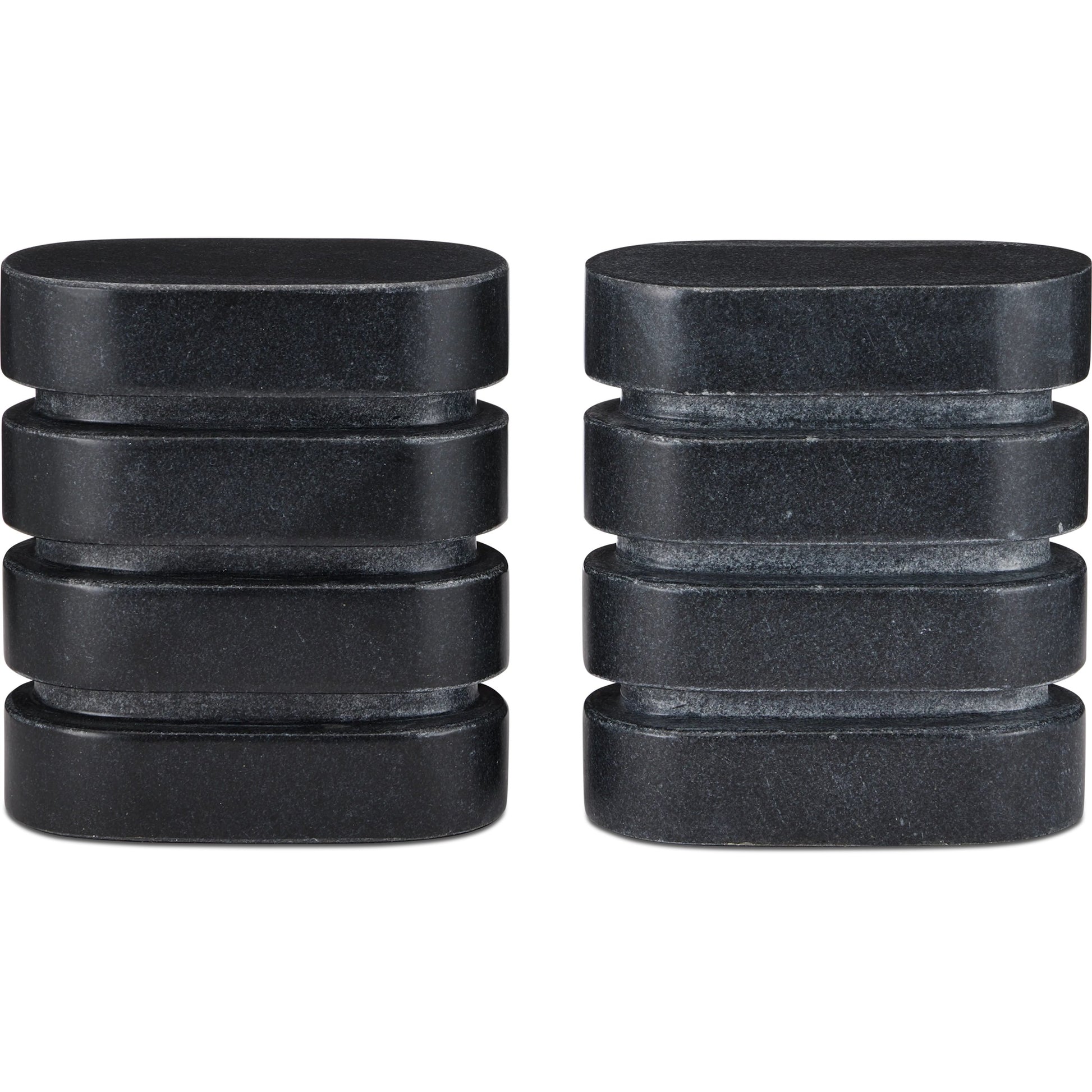 Bheslana Marble Object Set by Currey and Company in natural. Made from bheslana marble in a modern style.