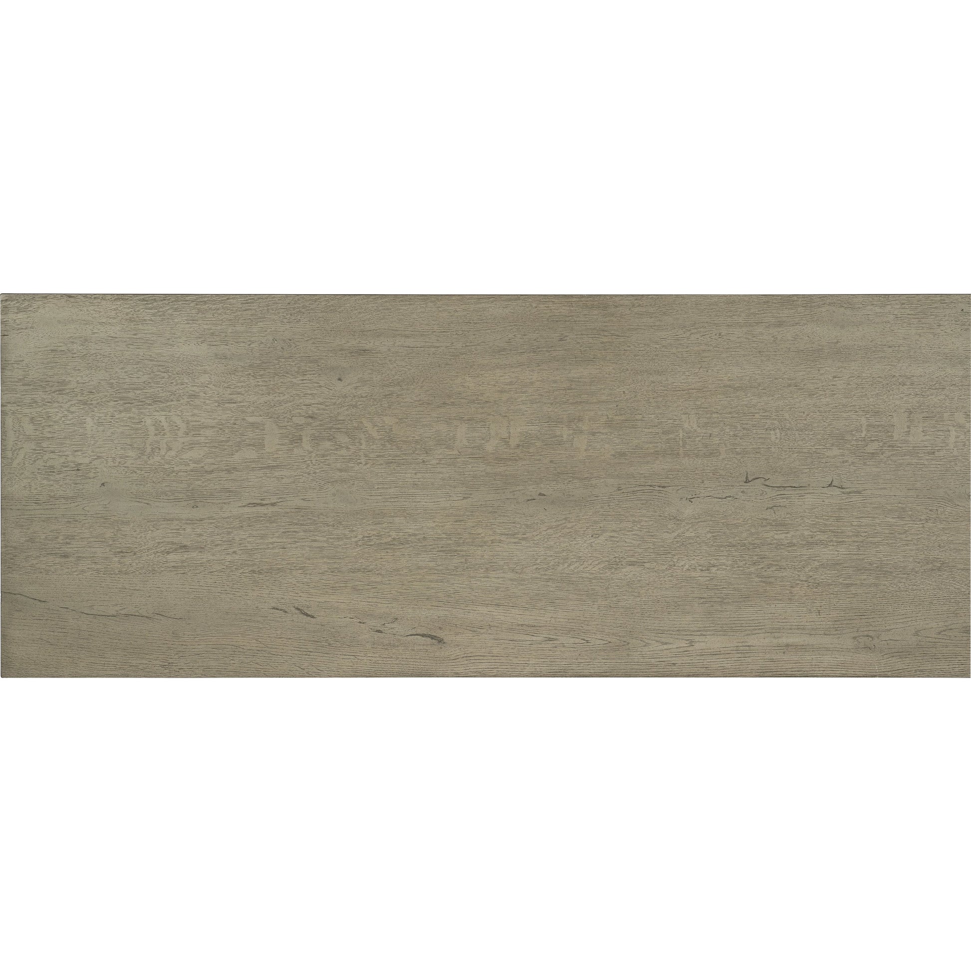 Linville Falls Credenza with Small File and Lateral File by Hooker Furniture in mink, antique pewter. Made from oak veneers in a modern style.