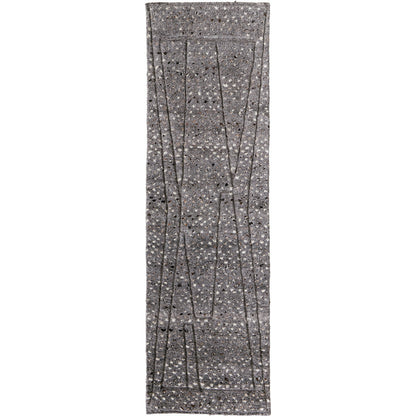 Dering Polka Dots Rug - T27T6042 by Thom Felicia by Feizy Rugs in gray, tan, taupe. Made from wool in a unique style.