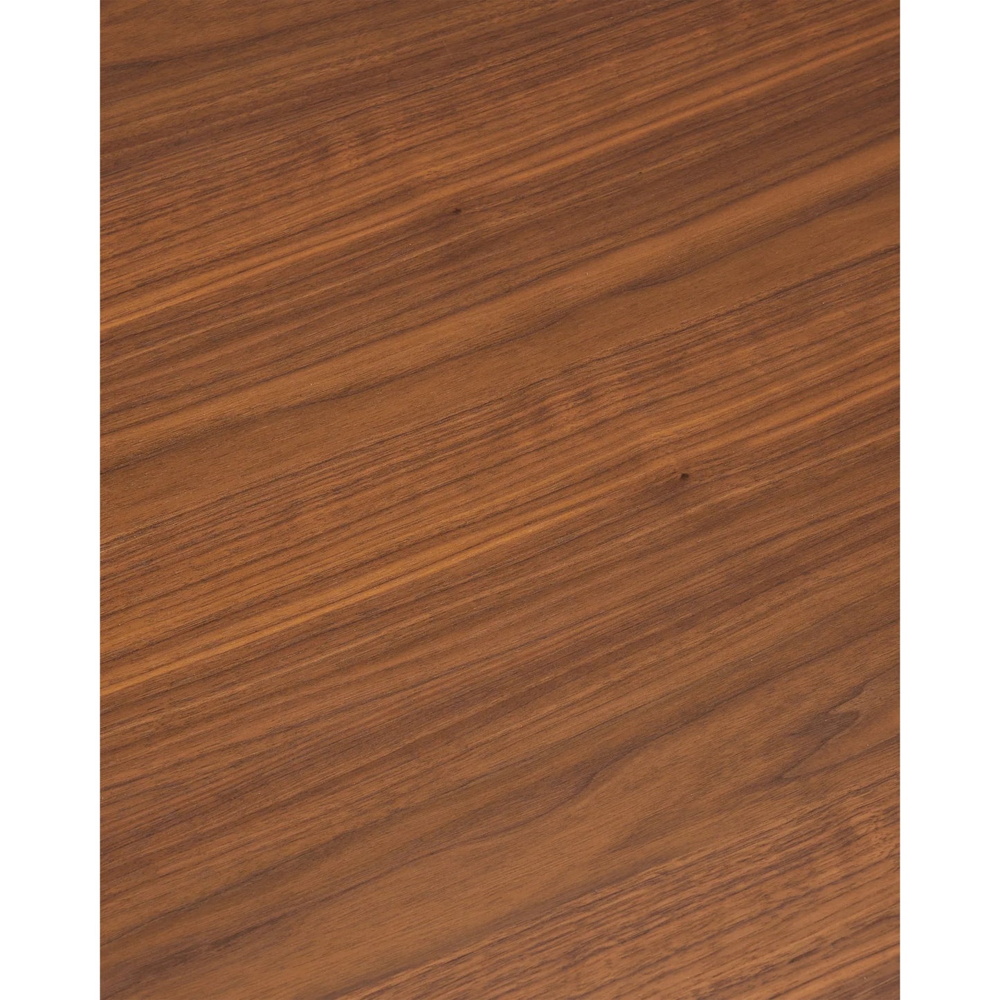 005 SI-2257305 | Closeup | Maeve Cocktail Table by Currey and Company in brushed brass, walnut. Made from stainless steel, walnut veneer, engineered wood in a modern style.