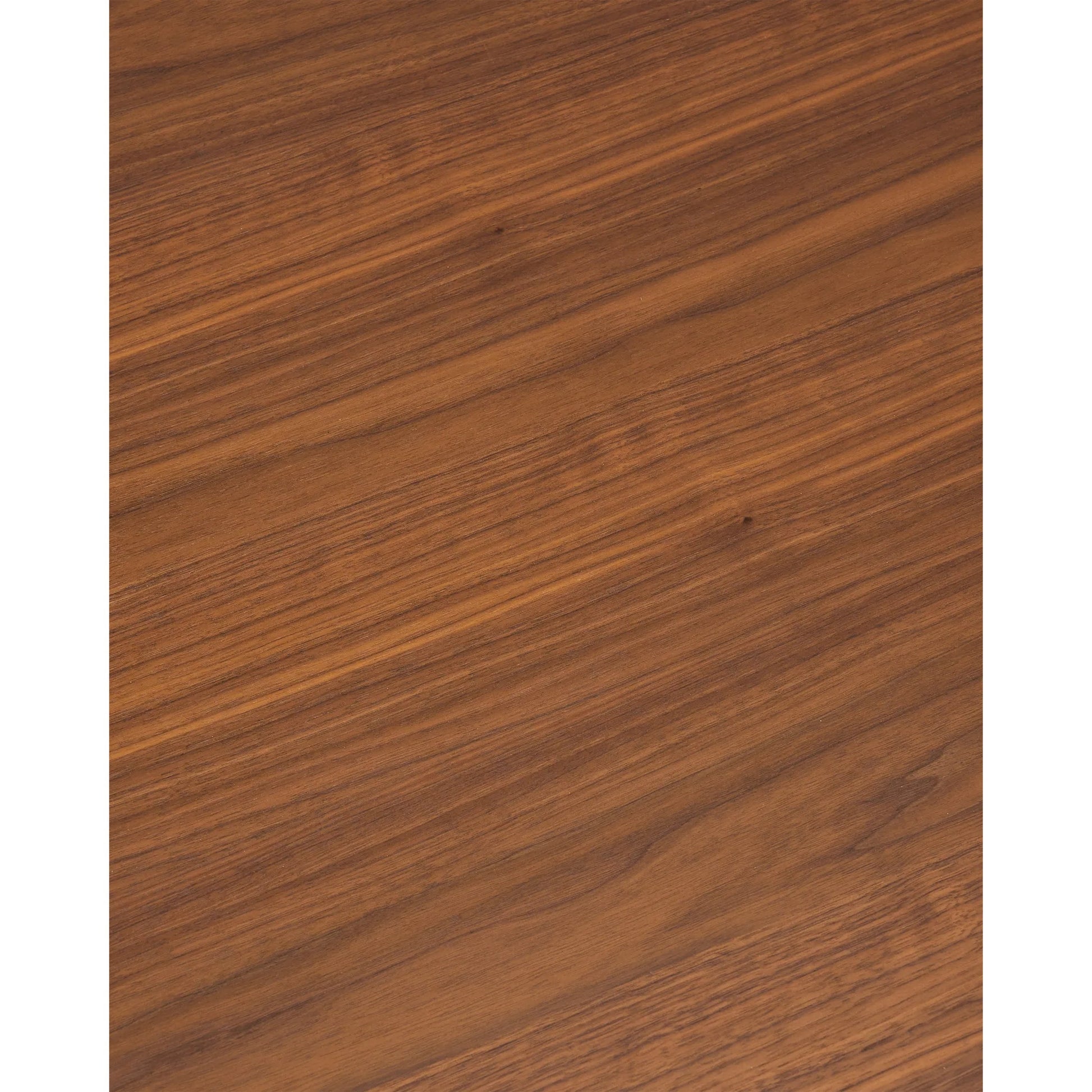 Maeve Cocktail Table by Currey and Company in brushed brass, walnut. Made from stainless steel, walnut veneer, engineered wood in a modern style.