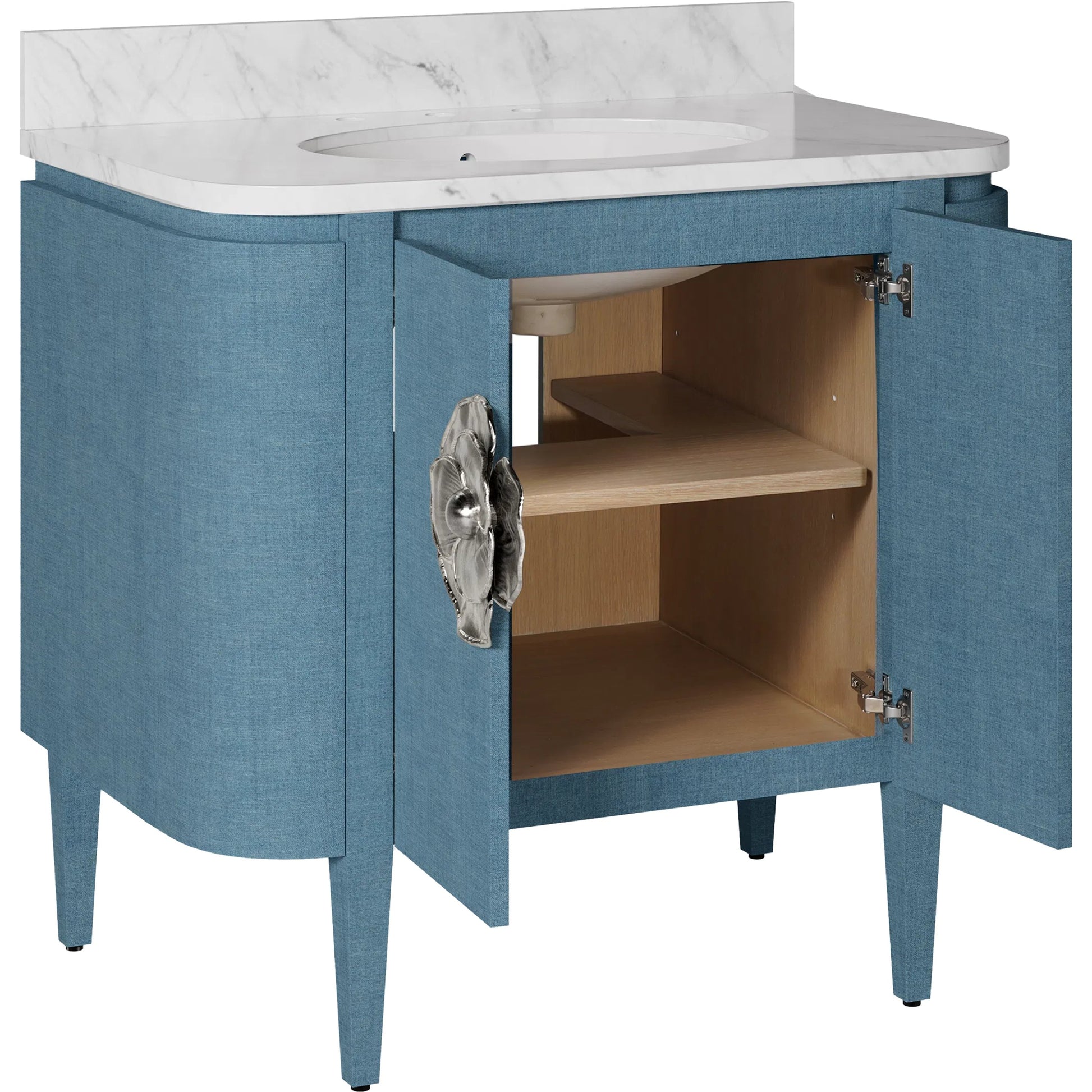 Briallen 36" Vanity with Oval Undermount Sink by Currey and Company. Made from unique in a unique style.