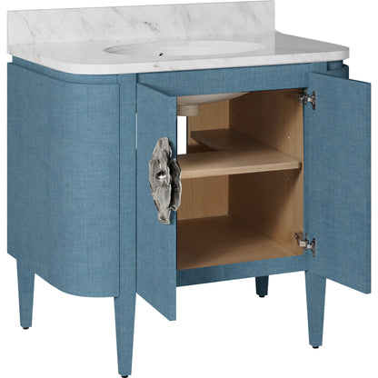 Briallen 36" Vanity with Oval Undermount Sink by Currey and Company. Made from unique in a unique style.