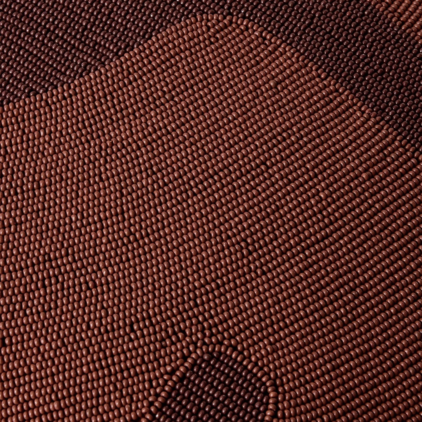 003 SI-2523938 | Closeup | Carthago Key Beaded Pillow by Global Views. Made from canvas, muslin, polyester velvet, decorative beads in a rustic style.