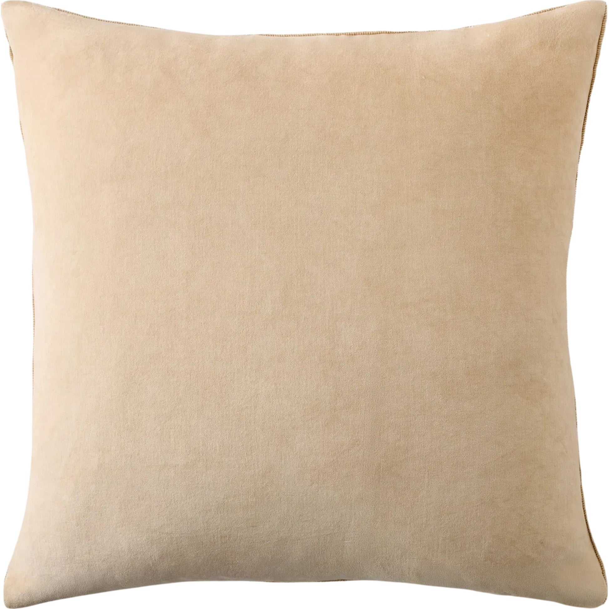Carthago Latch Beaded Pillow by Global Views. Made from canvas, muslin, polyester velvet, decorative beads in a rustic style.