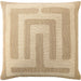 Carthago Latch Beaded Pillow by Global Views. Made from canvas, muslin, polyester velvet, decorative beads in a rustic style.