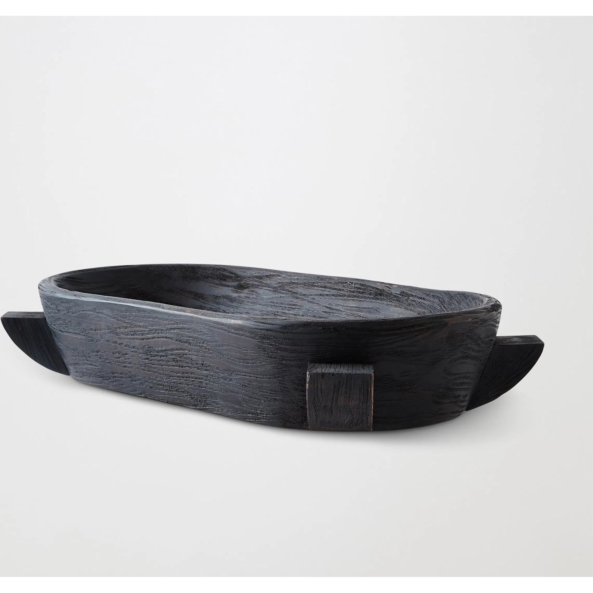 Dome Ebonized Bowl by Global Views in ebonized. Made from unique in a rustic style.