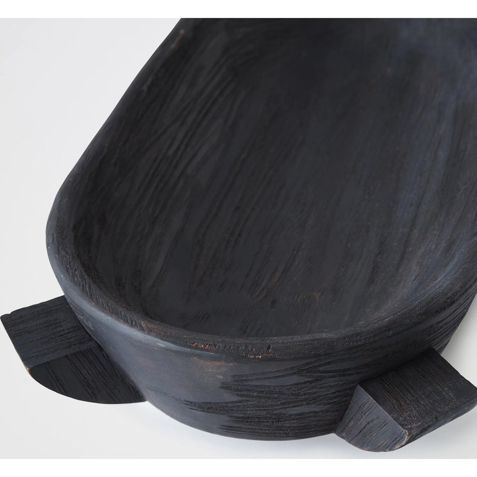 Dome Ebonized Bowl by Global Views in ebonized. Made from unique in a rustic style.