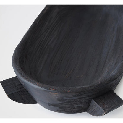 Dome Ebonized Bowl by Global Views in ebonized. Made from unique in a rustic style.