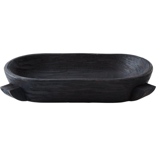 Dome Ebonized Bowl by Global Views in ebonized. Made from unique in a rustic style.