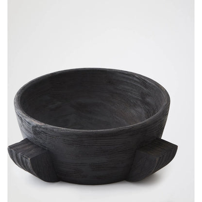 Dome Ebonized Bowl by Global Views in ebonized. Made from unique in a rustic style.