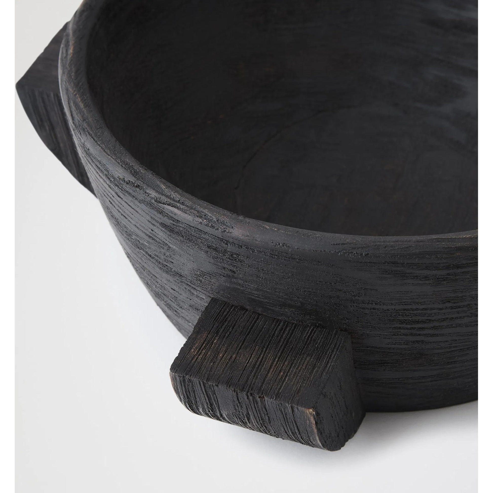 Dome Ebonized Bowl by Global Views in ebonized. Made from unique in a rustic style.
