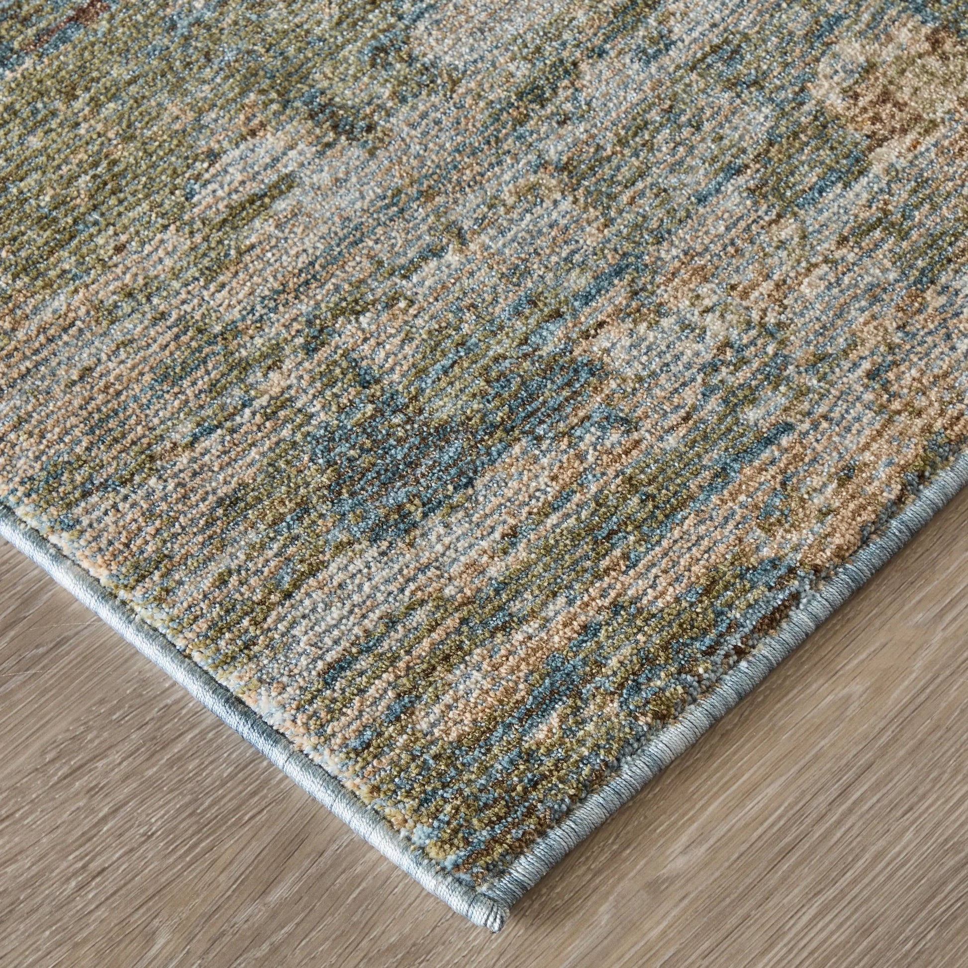 Pearson PRS39SCF Rug by Feizy in blue, ivory, brown. Made from polyester in a unique style.