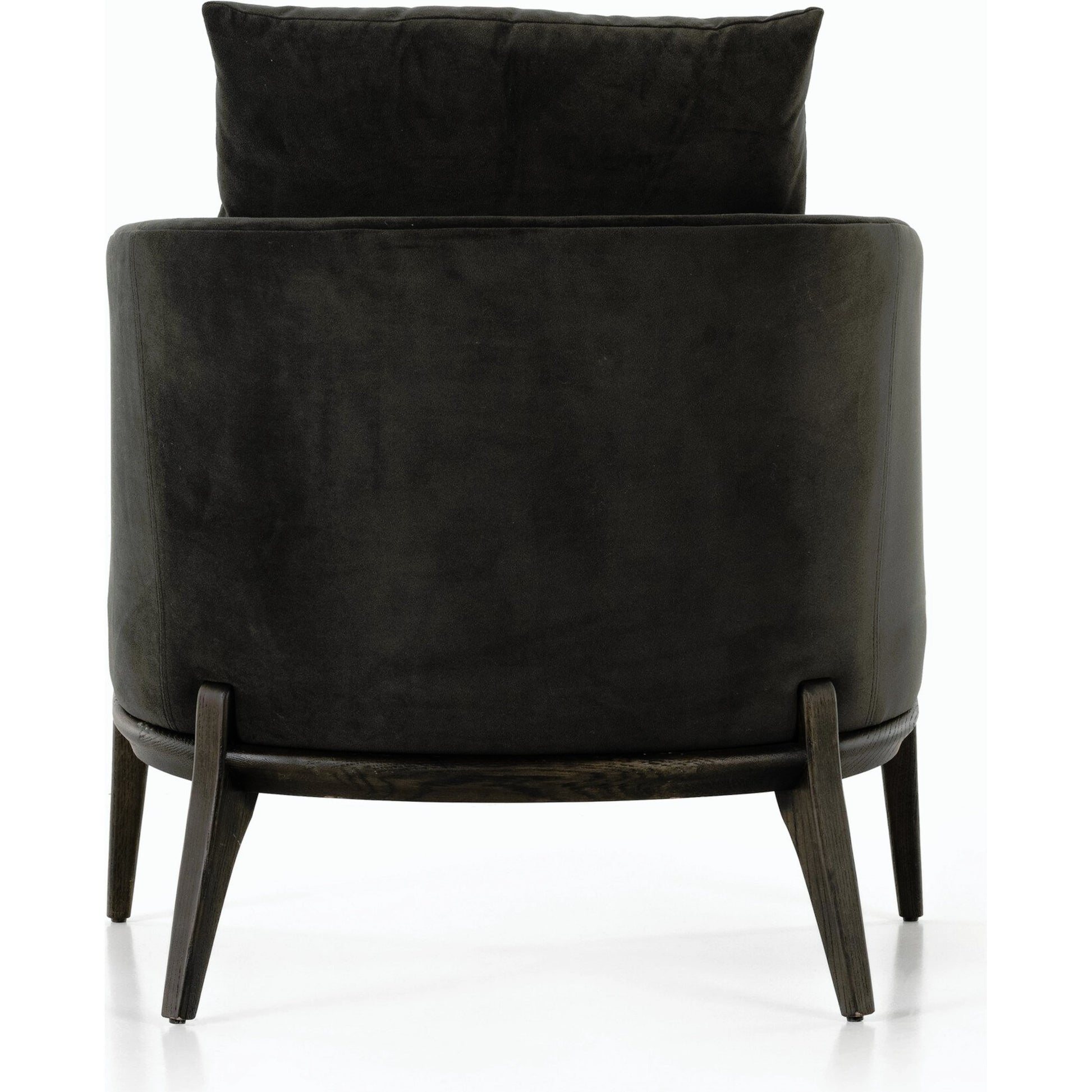 Copeland Chair by Four Hands in orly natural and black oak. Made from 100% polyester, solid oak in a transitional style.