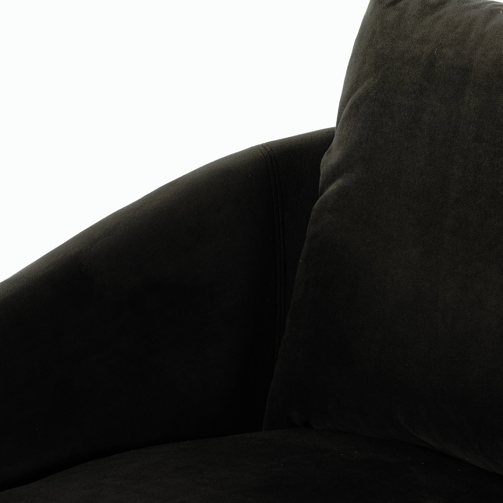 Copeland Chair by Four Hands in orly natural and black oak. Made from 100% polyester, solid oak in a transitional style.