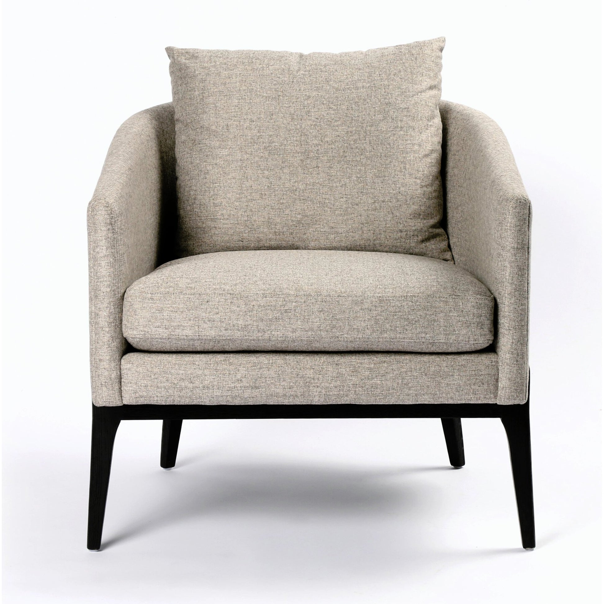 Copeland Chair by Four Hands in orly natural and black oak. Made from 100% polyester, solid oak in a transitional style.