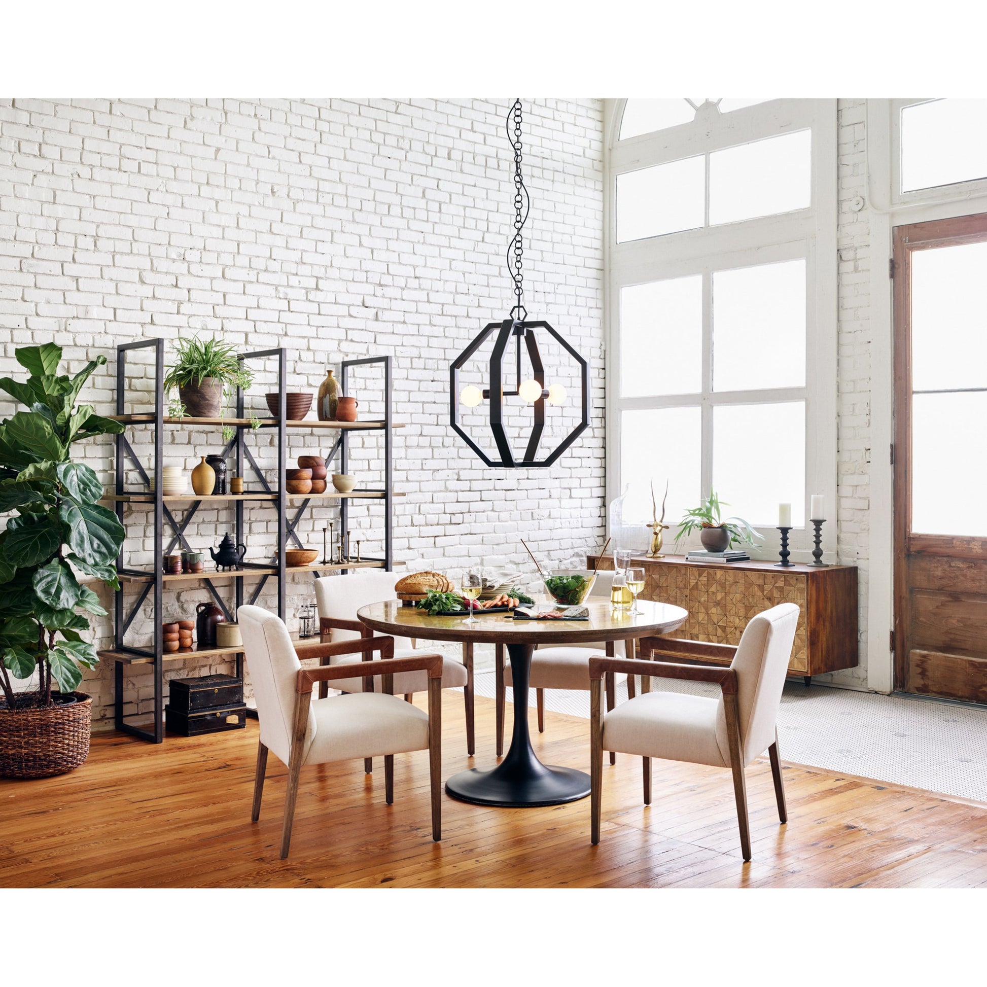 Reuben Dining Chair by Four Hands. Made from unique in a cottage & farmhouse style.