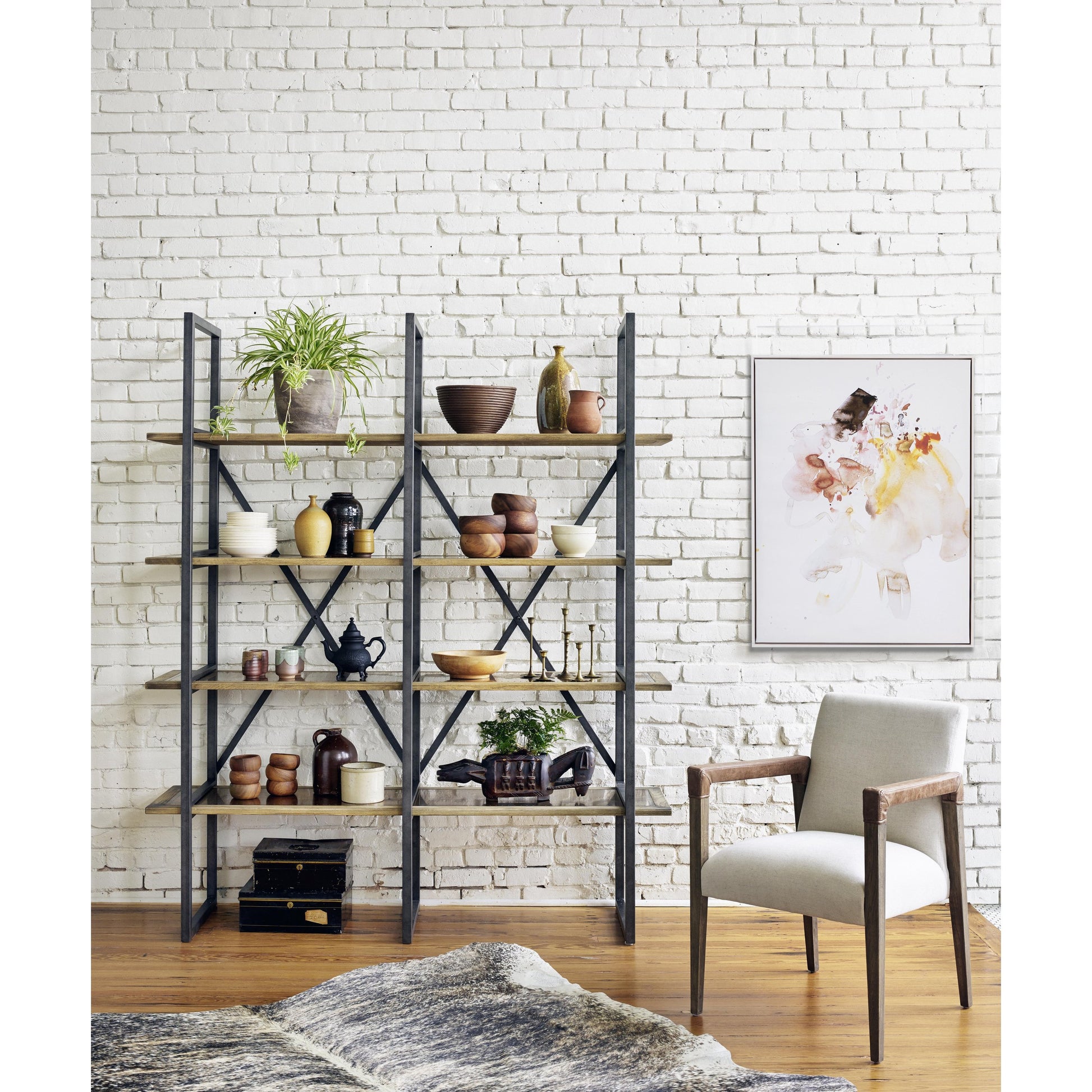 Reuben Dining Chair by Four Hands. Made from unique in a cottage & farmhouse style.