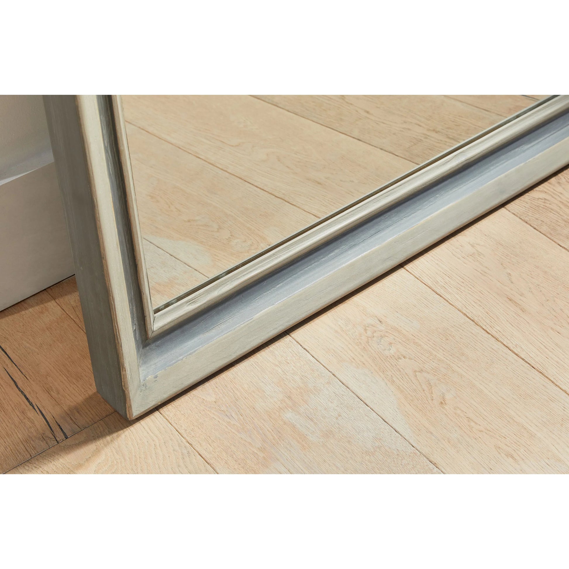 Caden Mirror by Essentials For Living in cream elm, gray pine. Made from reclaimed elm, reclaimed pine, glass in a modern style.