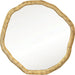 Cadence Round Metal Mirror by Worlds Away. Made from unique in a modern style.