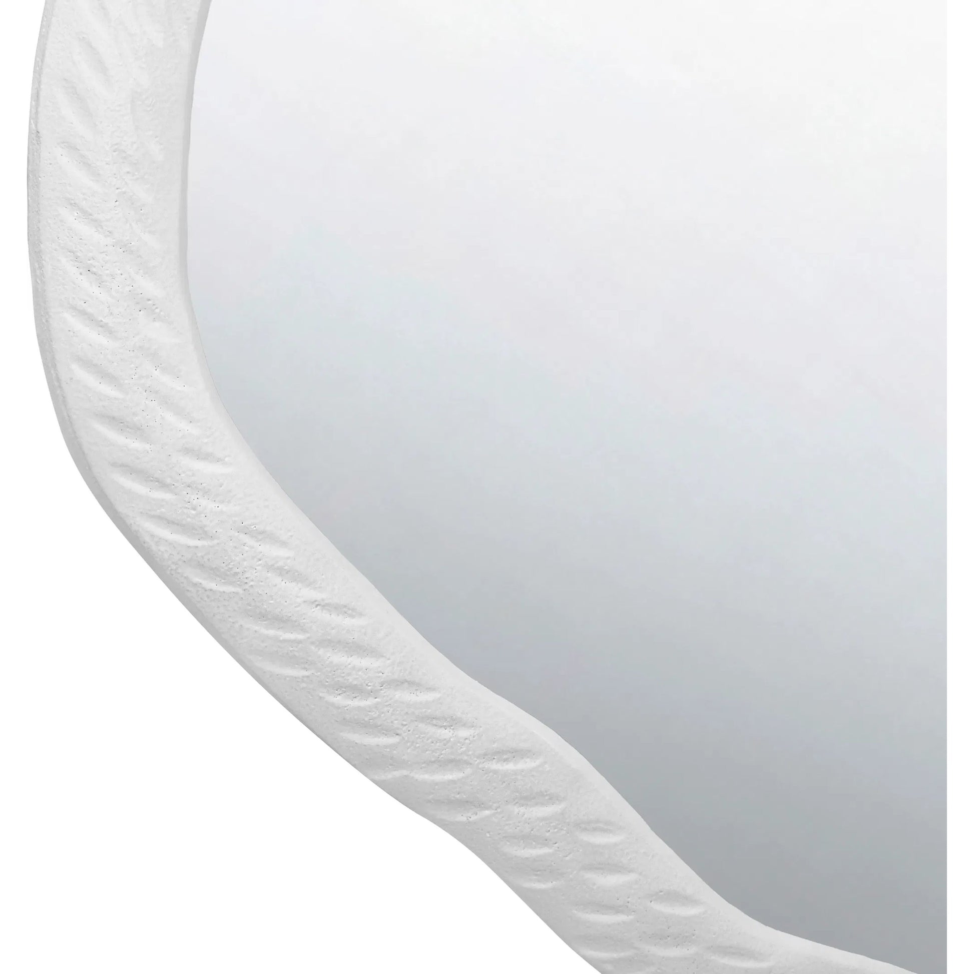 Cadence Round Metal Mirror by Worlds Away. Made from unique in a modern style.