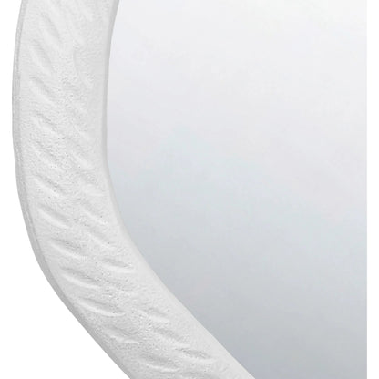 Cadence Round Metal Mirror by Worlds Away. Made from unique in a modern style.
