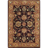 Burgundy, Tan, Light Beige, Rust, Burgandy, Black / 2' x 3'