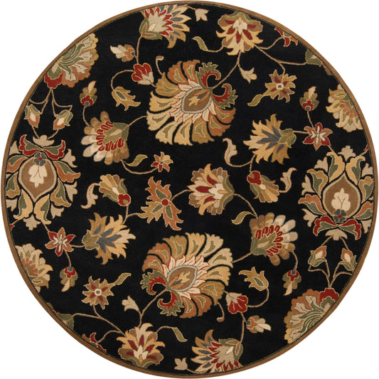 Caesar Rug - 1211 by Livabliss in black. Made from 100% wool in a unique style.
