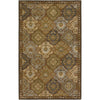 Charcoal, Olive, Sage, Tan, Dark Brown / 2' x 3'