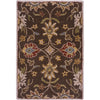 Dark Brown, Brown, Light Beige, Rust, Tan, Olive / 2' x 3'