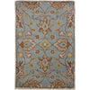 Medium Gray, Tan, Brown, Medium Brown, Burnt Orange, Rust / 2' x 3'