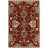 Dark Red, Mustard, Brown, Tan, Wheat, Black / 2' x 3'