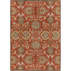 Rust, Wheat, Mustard, Tan, Medium Brown, Burnt Orange / 4' Round