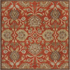 Rust, Wheat, Mustard, Tan, Medium Brown, Burnt Orange / 4' Square