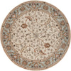 Dusty Sage, Gray, Tan, Dark Brown / 4' Round