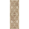 Brown, Oatmeal, Ivory, Wheat, Medium Gray, Sage / 2'6" x 8'